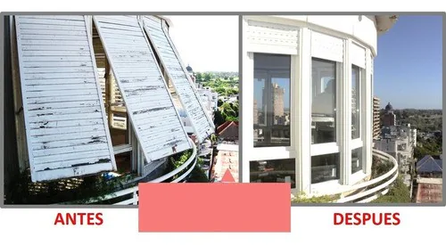 Persiana Luxe Perfil De Aluminio Sistema De Recambio Lp43 1.00 — vista principal, Luxe Perfil