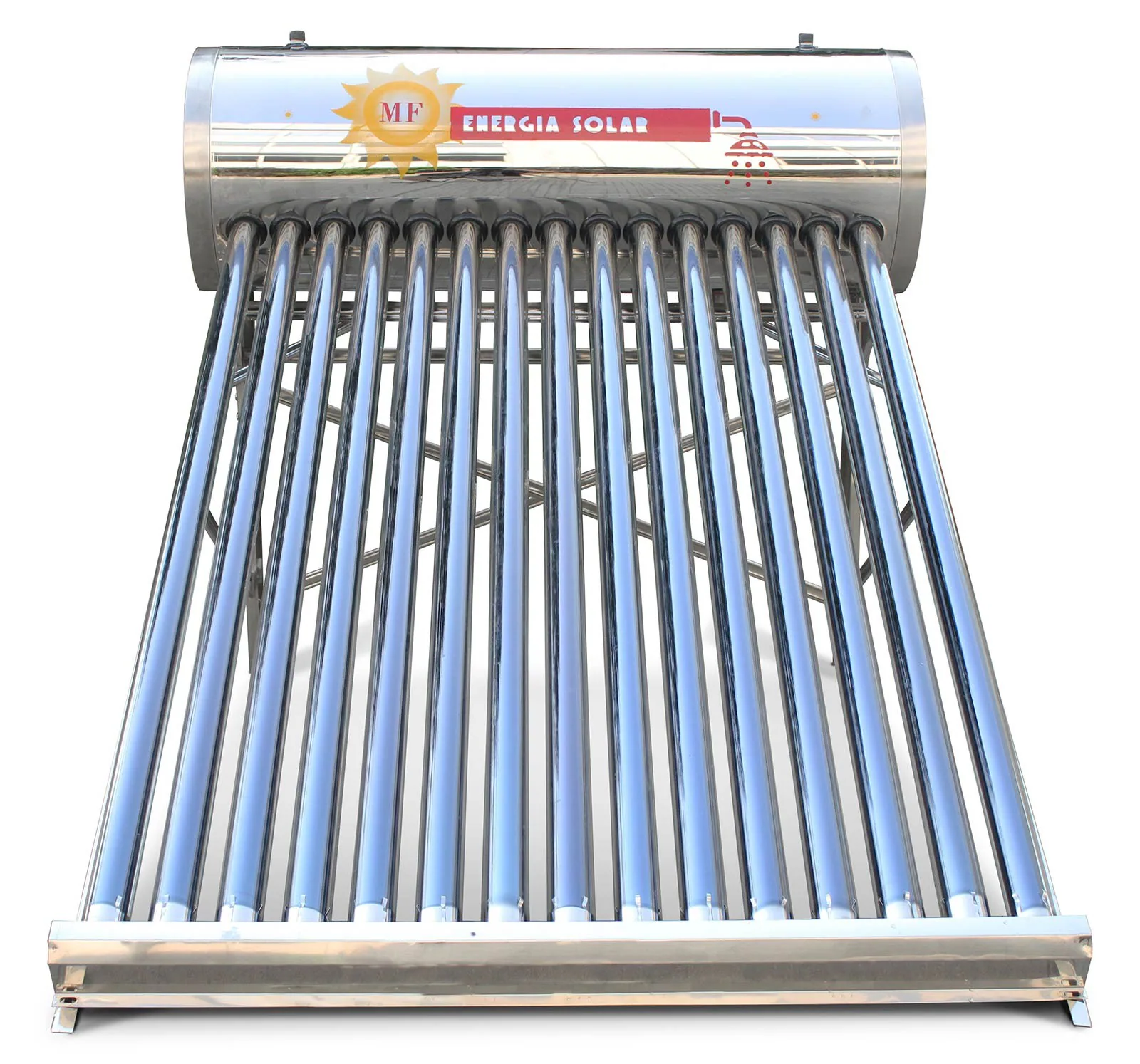 Termotanque Solar MF-360 MAX — vista principal, MF Solar