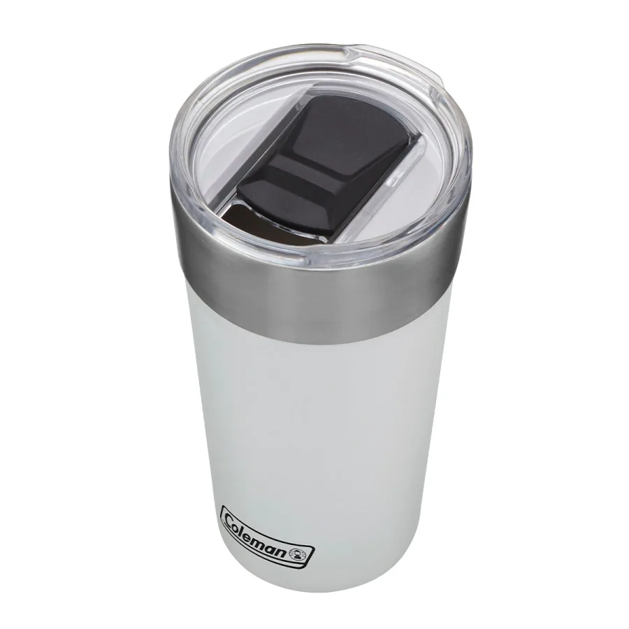 VASO TERMICO COLEMAN BREW 600ML WHITE TRUFFLE c/ destapador 2166349 — vista principal, Coleman