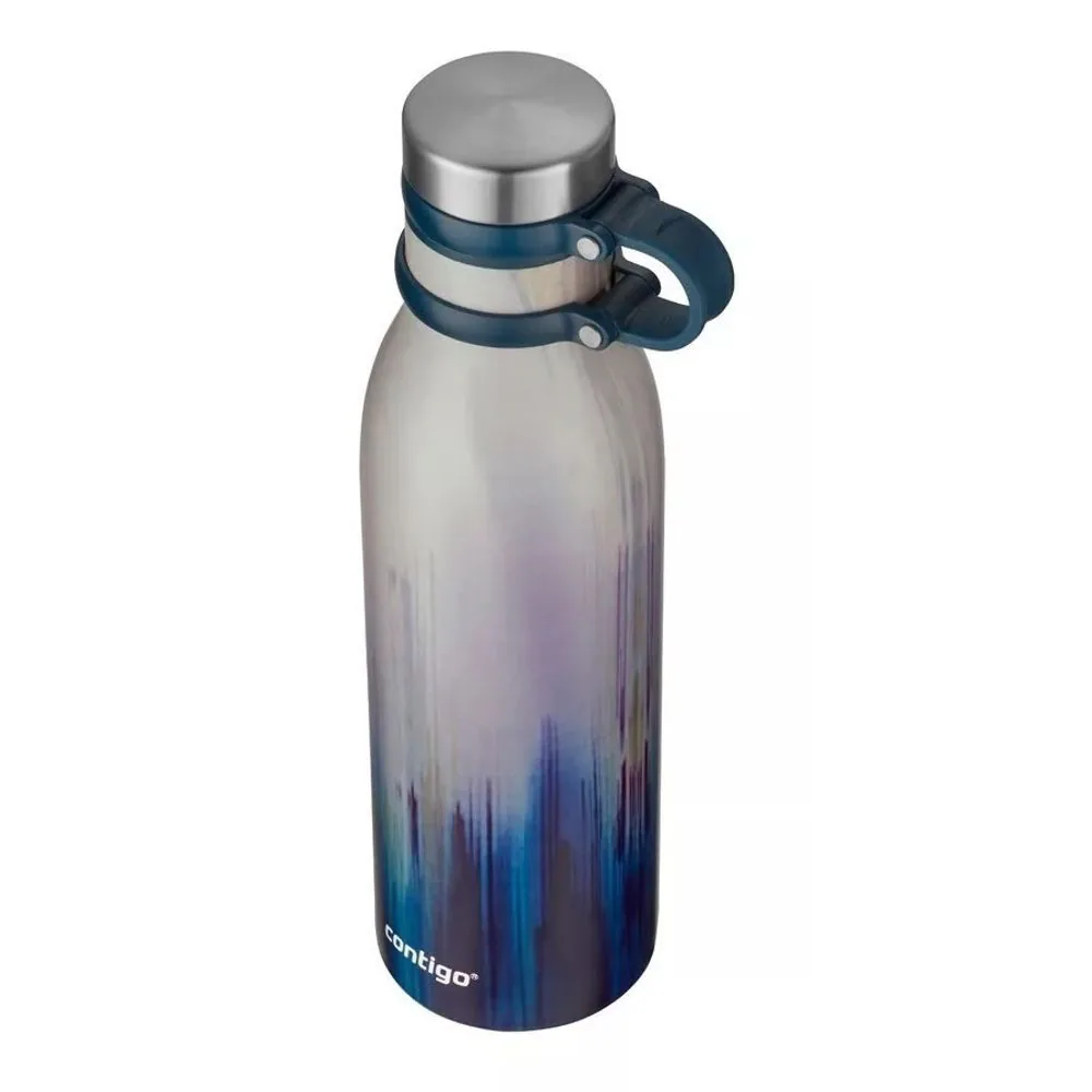Botella Térmica CONTIGO MATTERHORN COUTURE 591 ML MERLOT AIRBRUSH c/ azul 2133332 — vista principal, Contigo