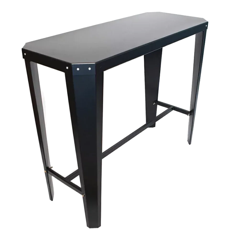 MESA TROMEN RUNKO ALTA 120 X 50 - NEGRO — vista principal, Tromen