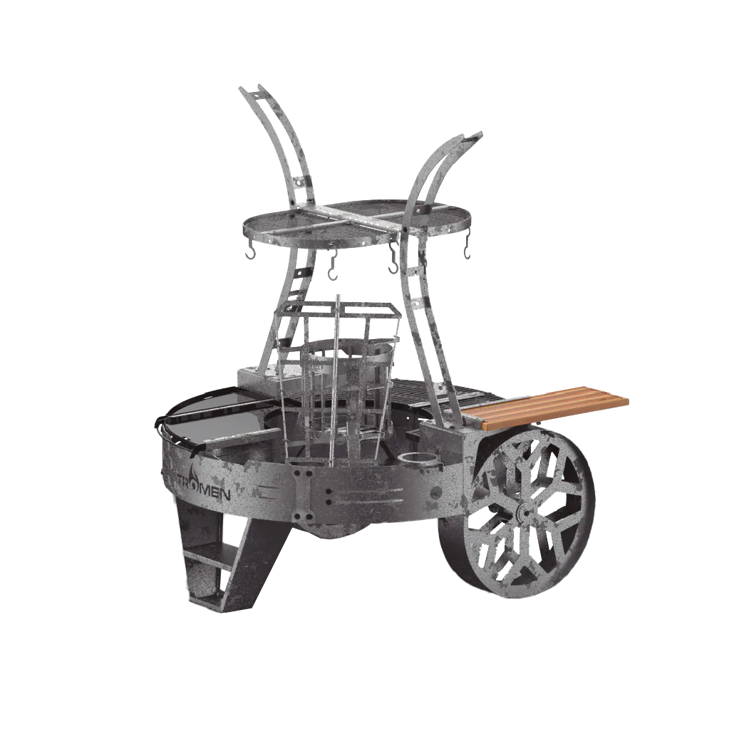 TROMEN DUOMO HUMMER - PARRILLA FOGON GRANDE CON ACCESORIOS