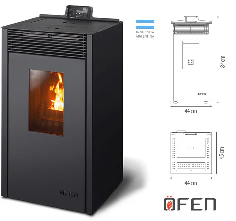 ESTUFA OFEN KLEIN GLATT - PELLET — vista principal, Ofen