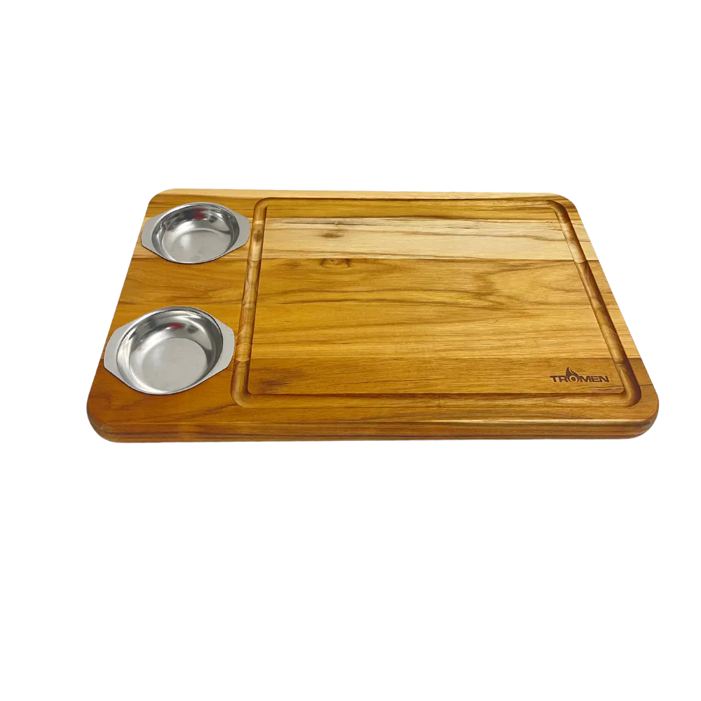 TABLA TROMEN TECA CUENCO 48X30X3cm